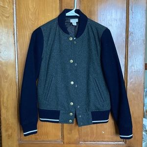 Women’s J. Crew XS Wool Varsity Jacket